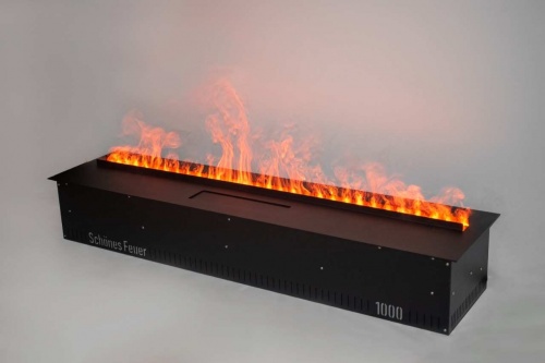 Электроочаг Schönes Feuer 3D FireLine 1000 Pro со стальной крышкой в Брянске