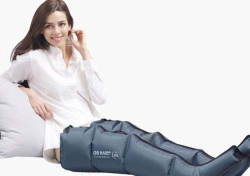 Аппарат для прессотерапии (лимфодренажа) LX7, манжеты для ног XL, расширители для ног
