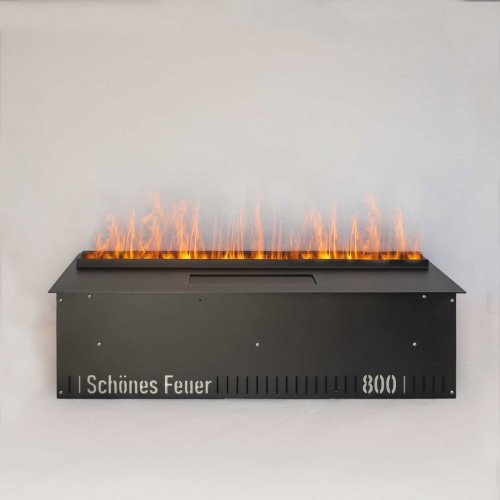 Электроочаг Schönes Feuer 3D FireLine 800 со стальной крышкой в Брянске